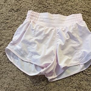 Lululemon Athletica Soft Pink Athletic Shorts